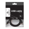Kabel GEMBIRD CCP-USB2-AMAF-10 (USB 2.0 typu A F - USB 2.0 typu A M; 3m; kolor czarny)