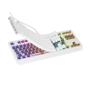 GENESIS Thor 230 TKL klawiatura Gaming USB + RF Wireless + Bluetooth QWERTY Biały