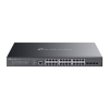 TP-Link Omada SG3428XMPP łącza sieciowe Zarządzany L2+ Gigabit Ethernet (10/100/1000) Obsługa PoE 1U Czarny