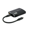 Gembird A-CM-HDMIF2-01 Adapter USB-C na dual HDMI, 4K 60Hz, czarny