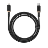Kabel Baseus Dura Typ C 20W 1m (czarno-złoty)