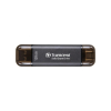 Transcend ESD310C Technologia Thunderbolt 128 GB USB Type-A / USB Type-C USB 3.2 Gen 2x2 Czarny