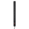 Listwa przeciwprzepięciowa Activejet COMBO/12gn/5m/cz (12 x UTE; 10A (2500 W); 5m; kolor czarny)
