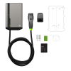 Green Cell GC HabuDen Wallbox 22kW 32A 7,5m Kabel Typ 2 Inteligentna Stacja Ładowania EV z Aplikacją GC App Bluetooth WiFi