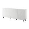 Komoda BARI 200x42x82 biały mat
