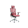Ergonomiczny fotel biurowy ERGO 500 czerwony