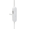 Słuchawki JBL Tune 125BT (białe, bezprzewodowe, douszne)