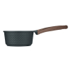 Resto Kitchenware 93900 garnek 1,3 l Okrągły Czarny