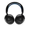 Steelseries Arctis Nova 7P Zestaw słuchawkowy Przewodowy i Bezprzewodowy Opaska na głowę Gaming USB Type-C Bluetooth Czarny, Niebieski
