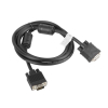 Kabel Lanberg CA-VGAC-10CC-0018-B (D-Sub (VGA) M - D-Sub (VGA) M; 1,8m; kolor czarny)