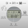 Qoltec Solarny regulator ładowania MPPT z czujnikiem temperatury 20A |12V / 24V | LCD | 2 x USB
