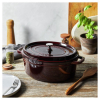GARNEK ŻELIWNY OWALNY STAUB 40509-366-0 - 5,5 LTR GRENADYNOWY