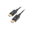 Kabel Lanberg  CA-DPDP-10CC-0018-BK (DisplayPort Męski - DisplayPort Męski; 1,8m; czarny)