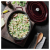 GARNEK ŻELIWNY OWALNY STAUB 40509-366-0 - 5,5 LTR GRENADYNOWY