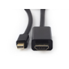 Kabel GEMBIRD CC-mDP-HDMI-6 (Mini DisplayPort M - HDMI M; 1,8m; kolor czarny)