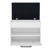 Szafka na buty ze schowkiem PARMA MINI 60x35xH49 biel