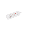 Przedłużacz Lanberg PS0-03E-0150-W (1,5m; kolor biały)