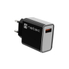NATEC ŁADOWARKA SIECIOWA RIBERA USB-A 18W CZARNA NUC-2058