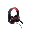 GEMBIRD GAMING SŁUCHAWKI USB 5.1 Z SYSTEMEM SURROUND CZARNO/CZERWONE, MIKROFON, REGULACJA GŁOŚNOŚCI