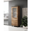 Witryna NORD 60x38x182,5 dąb wotan/antracyt