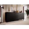 Komoda BARI 200x42x82 czarny mat