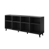 Komoda BARI 200x42x82 czarny mat