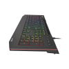 Klawiatura dla graczy Genesis Lith 400 RGB US podświetlenie X-Scissor Software SLIM