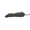 GENESIS Thor 230 TKL klawiatura Gaming USB + RF Wireless + Bluetooth QWERTY Czarny, Szary, Pomarańczowy