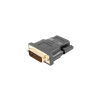 Adapter Lanberg AD-0010-BK (HDMI F - DVI-D (24+1) M; kolor czarny)