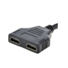 Adapter GEMBIRD DSP-2PH4-04 (HDMI M - 2x HDMI F; 0,20m; kolor czarny)