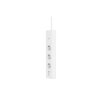 Inteligentna listwa zasilająca WOOX R6132 3xgniazdo sieciowe AC Typ F (CEE 7/4), 2xUSB, 2xUSB-C, WiFi, 1,5m, Biała