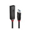Lindy 43400 huby i koncentratory USB 3.2 Gen 1 (3.1 Gen 1) Type-C 5000 Mbit/s Czarny