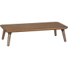 Drewniana podstawka pod monitor / laptop Maclean, (500x240x120mm), kolor czarny orzech, max. 20kg, MC-930