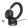 Jabra 27599-989-989 słuchawki/zestaw słuchawkowy Przewodowy i Bezprzewodowy Opaska na głowę Biuro/centrum telefoniczne Bluetooth Podstawka do ładowani