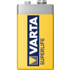 Bateria cynkowo-węglowe VARTA Superlife 9V 6F22 (Zn-C; x 1)