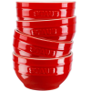 Zestaw 4 misek okrągłych STAUB 40508-146-0 - czerwony 14 cm