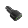 NATEC ŁADOWARKA SAMOCHODOWA CONEY 2X USB 1X USB-C PD 3.0 84W QC3.0 NUC-1981