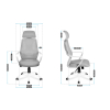 Fotel biurowy MA-Manager 2.8 grey