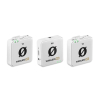 RODE Wireless ME Dual White - kompaktowy bezprzewodowy system mikrofonowy z dwoma nadajnikami do nagrywania dwukanałowego