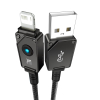 Kabel Baseus Unbreakable USB-IP 2.4A 1m (czarny)