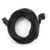 Kabel GEMBIRD PC-186-VDE-10M (C13 / IEC C13 / IEC 320 C13 - Schuko ; 10m; kolor czarny)