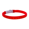 HILTON LED Obroża Silikonowa 1,4x0,8x40cm z USB dla psa