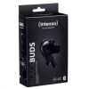 Intenso Black Buds T300A Słuchawki True Wireless Stereo (TWS) Douszny Połączenia/Muzyka/Sport/Codzienność USB Type-C Bluetooth Czarny
