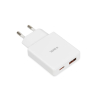 IBOX ŁADOWARKA UNIWERSALNA C-43 GAN PD30W SLIM USB A+C WHITE