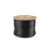 Kabel sieciowy zewnętrzne Lanberg LCU6-21CU-0305-BK (UTP; 305m; kat. 6; kolor czarny)