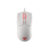 Mysz dla graczy Genesis Krypton 750 lekka 8000 DPI PAW3333 RGB Biała gamingowa