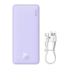 BASEUS POWERBANK AIRPOW 20000MAH 20W (FIOLETOWY)