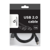 Kabel GEMBIRD CCP-USB2-AMAM-6 (USB 2.0 typu A M - USB 2.0 typu A M; 1,8m; kolor czarny)