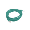 PATCHCORD KAT.5E UTP 3M ZIELONY FLUKE PASSED LANBERG 10-PACK