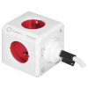 Przedłużacz allocacoc PowerCube Extended 2304/FREXPC (3m; kolor czerwony)